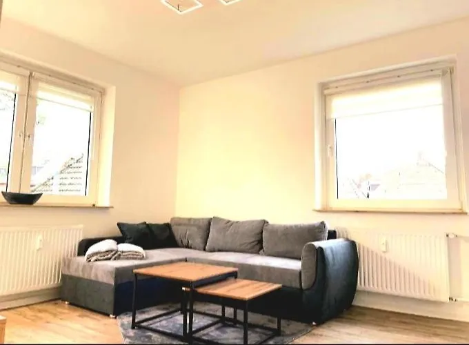 2#netflix &wlan &kingsize Bett & Kaffee Maschine & Zentral & 500m Innenhafen & 2 Min U Bahn Lejlighed